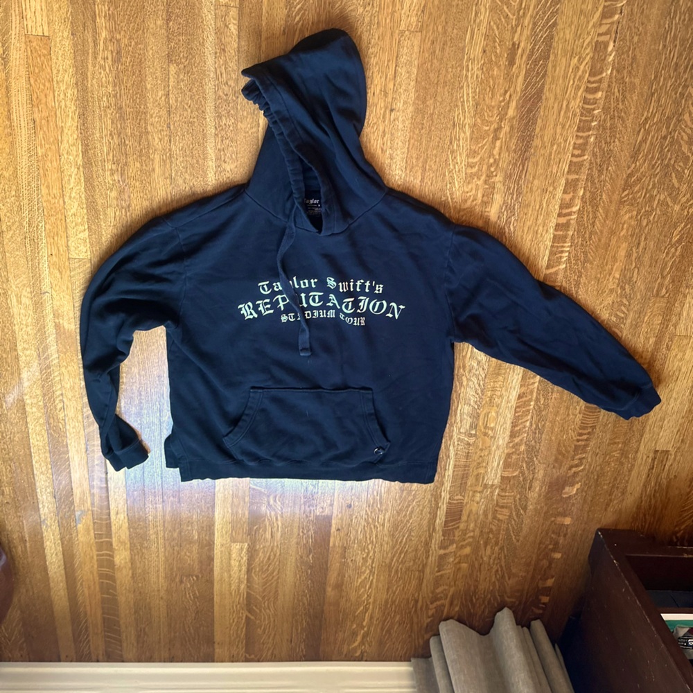 Taylor Swift Reputation Tour Official Hoodie with Zipper Detail